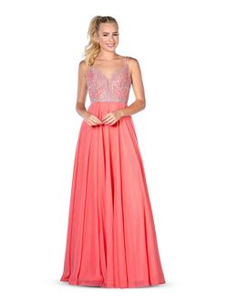 Style 7909 Vienna Orange Size 00 Prom A-line Dress on Queenly