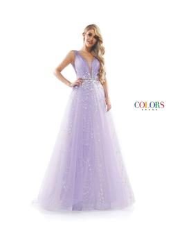 Style 2366 Blush Prom Purple Size 2 Lavender Pageant Sheer Ball gown on Queenly