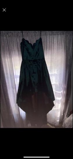JC Penny Green Size 12 Plus Size Train Dress on Queenly