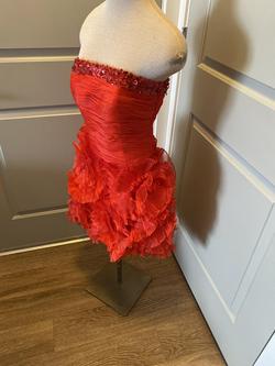 Lets fashion Red Size 2 Euphoria $300 Cocktail Dress on Queenly
