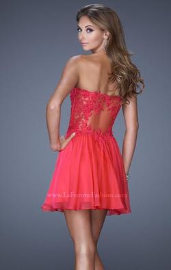 Style 20632 La Femme Pink Size 10 Cocktail Dress on Queenly