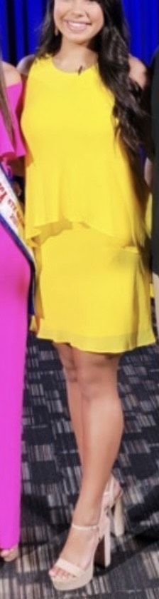 Ralph Lauren Yellow Size 4 Straight Dress on Queenly