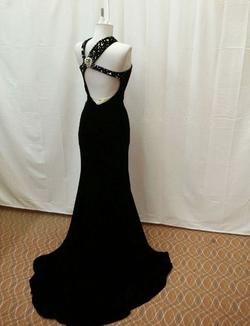 Johnathan Kayne Black Size 2 Medium Height Floor Length 50 Off Mermaid Dress on Queenly
