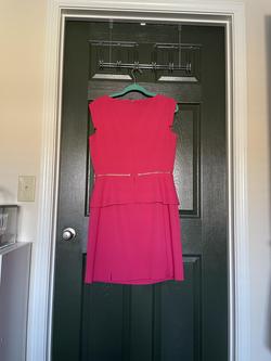 Antonio Melani Hot Pink Size 10 Floor Length Straight Dress on Queenly