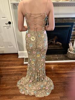 Sherri Hill Multicolor Size 2 Corset Straight Dress on Queenly