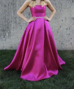 JVN Pink Size 0 Medium Height Prom Ball gown on Queenly
