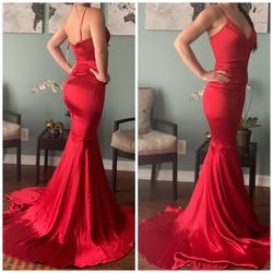 Portia and Scarlett Red Size 2 Prom Pageant Mermaid Dress on Queenly