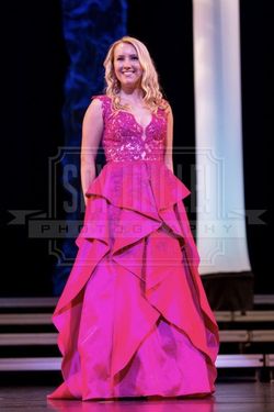 Mac Duggal Pink Size 4 50 Off Ruffles A-line Dress on Queenly