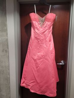 Style 2800 Studio 17 Prom  Light Pink Size 20 Embroidery Sorority Formal A-line Dress on Queenly