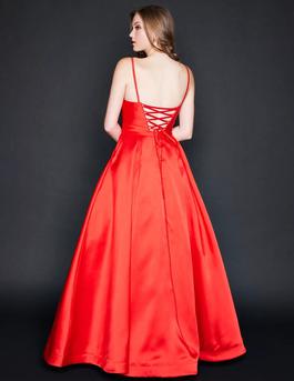 Style 1532 Nina Canacci Red Size 0 Tall Height Floor Length Ball gown on Queenly