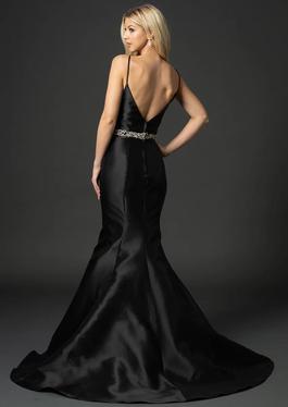Style 2318 Nina Canacci Blue Size 18 Floor Length Mermaid Dress on Queenly
