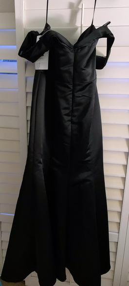Haley page occasions Black Tie Size 14 Floor Length Prom Mermaid Dress on Queenly