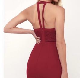 Lulus Red Size 2 Cocktail Dress on Queenly