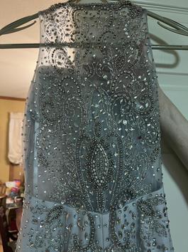 Silver Size 0 Mermaid Dress on Queenly