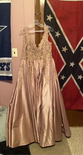Pink Size 24 Straight Dress on Queenly