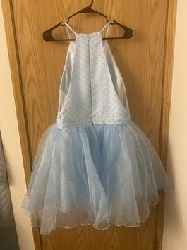 Sherri Hill Light Blue Size 14 Summer Cocktail Dress on Queenly