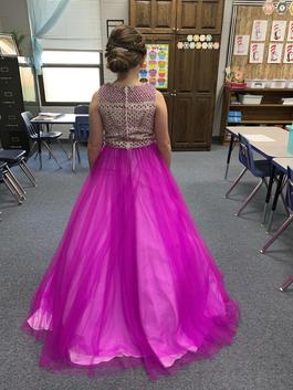 Rachel Allan Multicolor Size 0 Floor Length Girls Size $300 Train Dress on Queenly