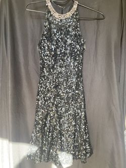 Sherri Hill Black Size 00 $300 Cut Out Sorority Formal Cocktail Dress on Queenly