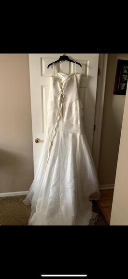 White Size 18 Mermaid Dress on Queenly