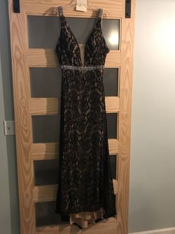 Nude Size 18 Train Dress on Queenly