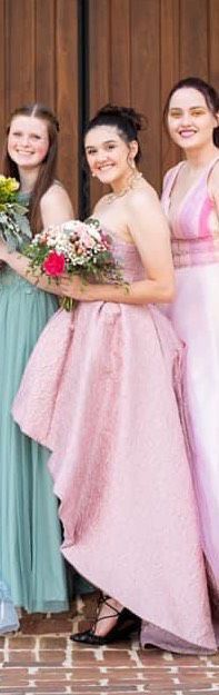 Sherri Hill Light Pink Size 8 Bridesmaid Bridgerton Ball gown on Queenly