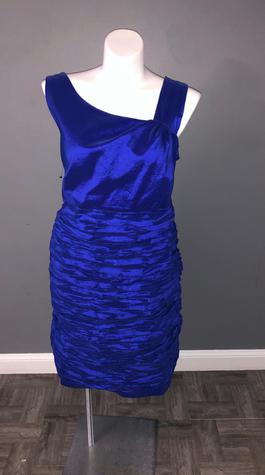 Blue Size 22 Cocktail Dress on Queenly