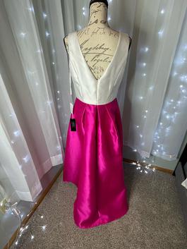 Alfred Sung Pink Size 12 High Low A-line Dress on Queenly