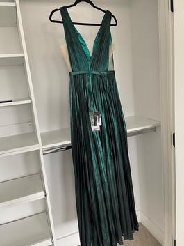 Cinderella Divine Green Size 4 $300 Sheer Train Dress on Queenly