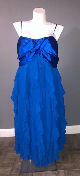 Blue Size 22 A-line Dress on Queenly