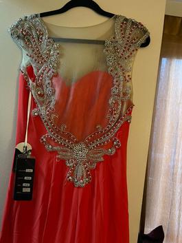 Cinderella Red Size 12 Prom Mermaid Dress on Queenly