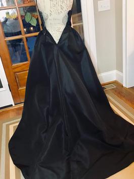 Sherri Hill Black Size 2 Jewelled Fun Fashion Strapless Train Dress on Queenly