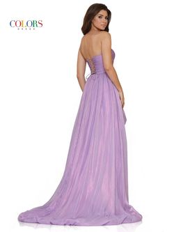 Style Sloane Purple Size 6 Side slit Dress on Queenly