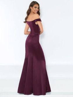 Style 1791 Kanali K Purple Size 12 Sweetheart Prom Tall Height Straight Dress on Queenly