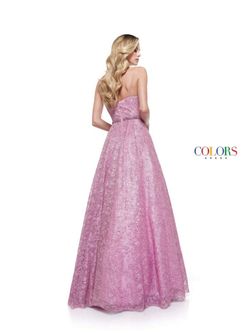 Style 2295 Colors Pink Size 14 Floor Length Ball gown on Queenly