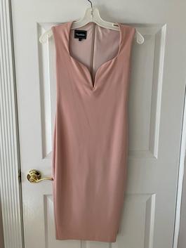 Nookie Pink Size 2 Sunday Jersey Cocktail Dress on Queenly