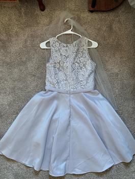 Silver Size 8 A-line Dress on Queenly