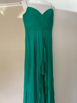 Nicole Miller Green Size 6 Floor Length Ball gown on Queenly