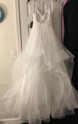 Terani Couture White Size 4 Cotillion Prom Ball gown on Queenly
