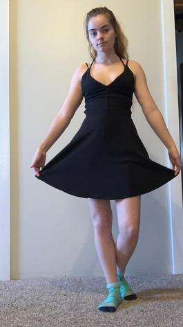 Rue 21 Black Tie Size 00 $300 A-line Dress on Queenly