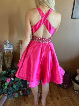 Mac Duggal Pink Size 4 Summer Euphoria Cocktail Dress on Queenly