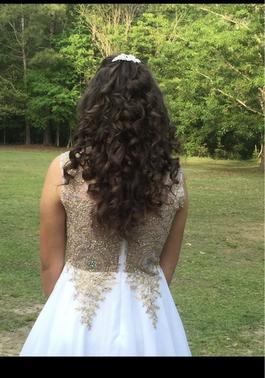 Fiesta Fashion White Size 2 Prom $300 A-line Dress on Queenly