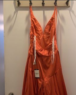 Style -1 La Femme Orange Size 2 70 Off Ball gown on Queenly