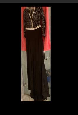 Beautiful dress tony Bowls designer Silver Size 14 Military Sheer Mermaid Dress on Queenly