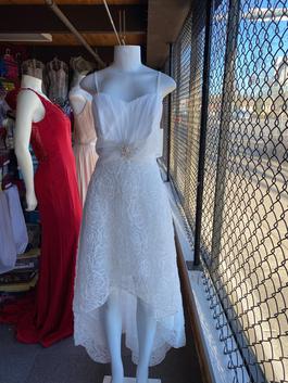 White Size 12 A-line Dress on Queenly