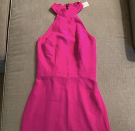 Naven Pink Size 6 Summer Midi Polyester Cocktail Dress on Queenly