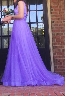 Sherri Hill Purple Size 4 Prom $300 A-line Dress on Queenly