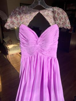 Panoply Purple Size 4 50 Off Black Tie Floor Length A-line Dress on Queenly