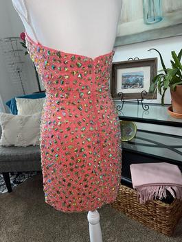MoriLee Multicolor Size 4 Midi Fun Fashion $300 Cocktail Dress on Queenly