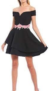B. Darlin Black Size 6 Sweetheart Polyester $300 Flare Cocktail Dress on Queenly