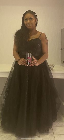 Black Size 20 Ball gown on Queenly